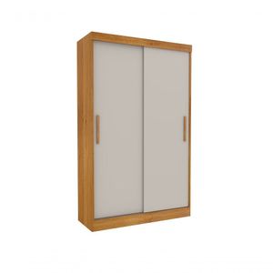 Guarda Roupa Firenze 2 Portas S/Espelho Tcil Cinamomo/Off White