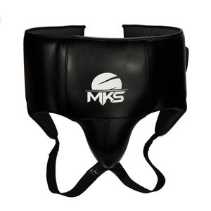 Cinturão Profisional Mks Coquilha Com Protetor Genital Tamanho G/gg