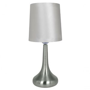 Abajur Luminária Branca De Mesa 35,5cm Bivolt 110/220v