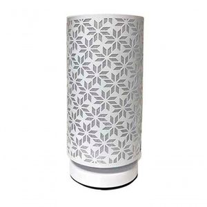 Abajur Luminária Branca De Mesa 29cm Bivolt 110/220v