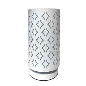 Abajur Luminária Branca De Mesa 29cm Bivolt 110/220v