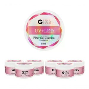 Kit 10 Gel Led/Uv Não Queima Clássico Girl Fatale Promoção