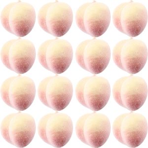 Kit Mini Frutas Artificiais Pêssegos 576 Unidades Isopor