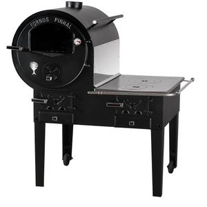 Forno Acoplado Chapa Dir Da Fornos Pinhal