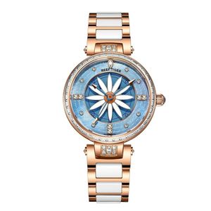 Relógio Feminino Reef Tiger Rga1599-pop à Prova D'água Ouro