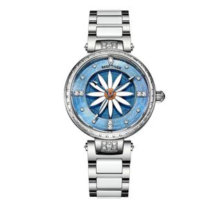 Relógio Feminino Reef Tiger Rga1599-plp à Prova D'água Prata