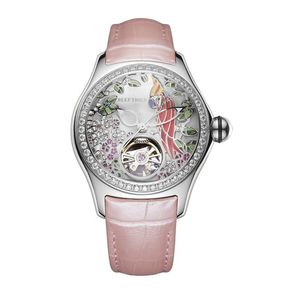 Relógio Feminino Reef Tiger Rga7105-pppd à Prova D'água Cinza