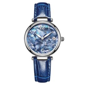 Relógio Feminino Reef Tiger Rga1584-yll à Prova D'água Azul Escuro