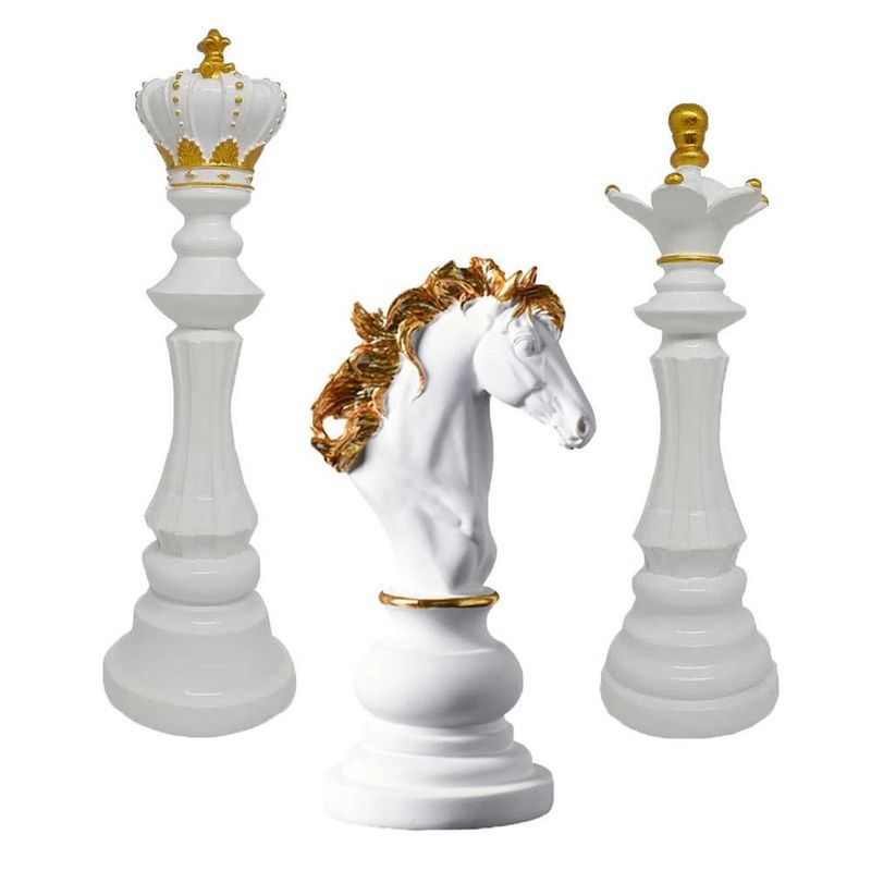 Como fazer a peça Cavalo do xadrez - jogo ecológico - peça de