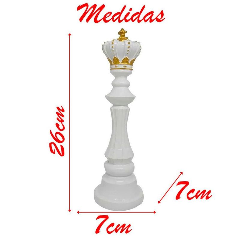 Rainha Xadrez - Decoração - Queen Chess