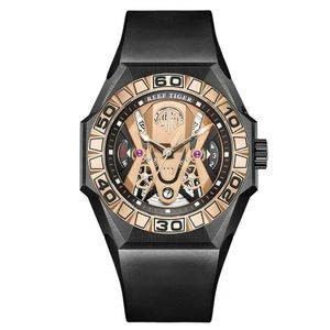 Relógio Masculino Reef Tiger Rga6922-tpbr à Prova D'água Bronze