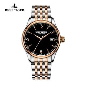 Relógio Masculino Reef Tiger Rga823g-yly à Prova D'água Bronze