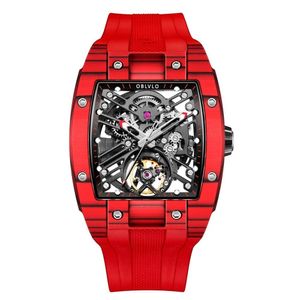 Relógio Masculino Reef Tiger Em-st à Prova D'água Vermelho