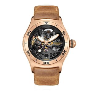 Relógio Masculino Reef Tiger Rga70s7-2 à Prova D'água Bronze
