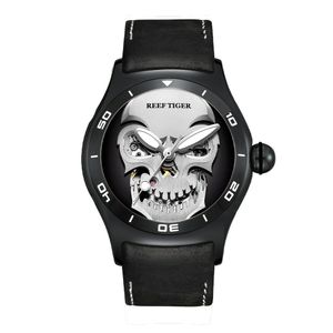 Relógio Masculino Reef Tiger Rga70s7 à Prova D'água Preto