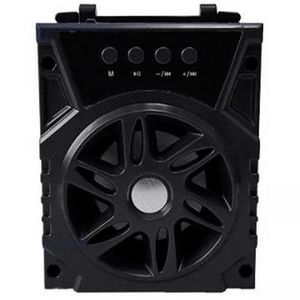 Caixa De Som Bluetooth Usb Sd Rádio Fm Preto Rad8114