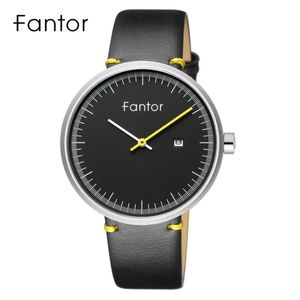 Relógio Masculino Fantor Wf1019g à Prova D'água Preto