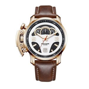 Relógio Masculino Reef Tiger Rga2105-yb à Prova D'água Branco