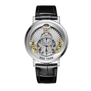 Relógio Masculino Reef Tiger Rga1958-pps à Prova D'água Preto