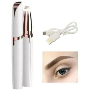 Caneta Depiladora (sem Dor) - Aparador De Sobrancelhas - Produto Recarregável Via Nv Usb