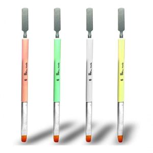 Pincel Espátula Polygel 2 Em 1 Unhas Alongamento Salão Fn