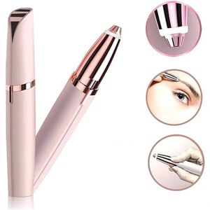 Caneta Depiladora De Sobrancelha Indolor Com Led Tipo Soft Touch Brows Nv