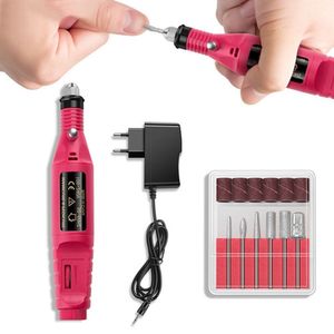 Lixadeira Lixa Motor De Unha Elétrica, Profissional, Bivolt Rosa