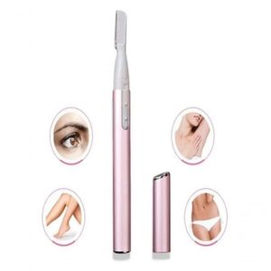 Depilador Feminino Portatil Aparador De Pelos Facial Para Rosto E Corpo Caneta Rosa