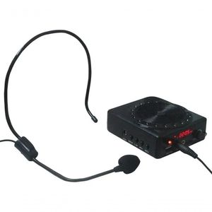 Megafone Amplificador Voz Microfone Multi Função / Radio Fm Usb