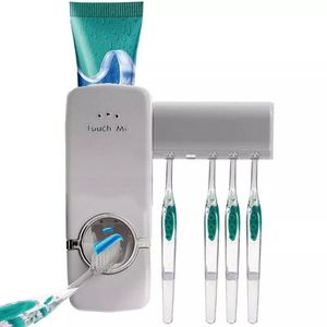 Dispenser Aplicador Creme Dental Pasta Dente Suporte Escovas