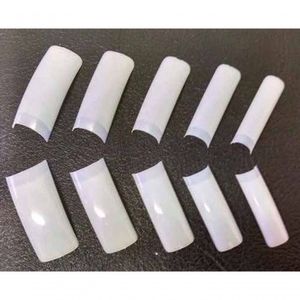 1X Tips Unha Postiça Acrigel Natural