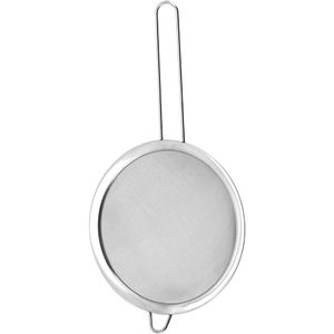 Nádia Peneira 6X18X34Cm Inox Prata