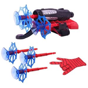 Luva Lança Teia Homem Aranha Brinquedo Presente Meninos