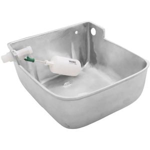 Kit Bebedouro Automático + Comedouro Animais 5,5l Alumínio