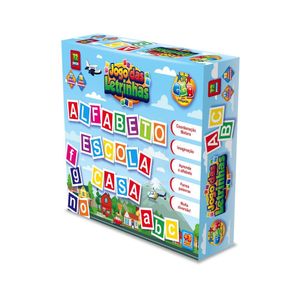 Jogo Das Letrinhas Jogo Educativo Infantil 72 Peças