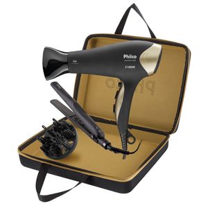Kit Cuidados Pessoais Philco Duo Fashion Black 220v