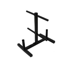 Suporte Expositor Para Anilhas E Barras Musculação Fitness
