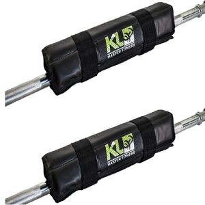 Kit 2 Protetores Para Barra De Couro Profissional Acolchoado Musculação