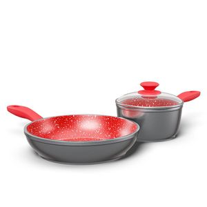 Conjunto De Panelas Philco Redstone Pkt404 2 Peças -