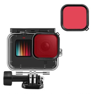 Filtro Mergulho Vermelho Para Gopro 9 E 10