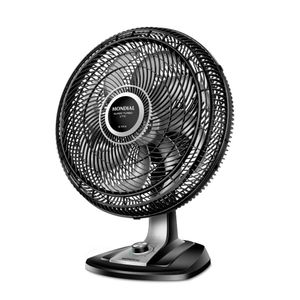 Ventilador De Mesa Mondial Turbo 8 Pás 50cm Vtx-50-8p Vent 50cm-127v-preto/prata
