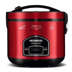 Panela Elétrica Mondial Pratic 10i Pe-46-10x 220v-vermelho/inox