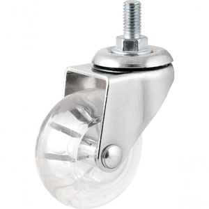 Rodízio Com Pino 2" Pu Transp Nove54