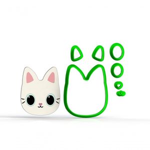 Cortador Casa Mágica Da Gabby - Panty Paws Tamanho 6 Cm