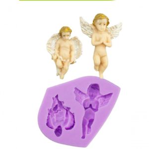 Molde Silicone Anjos