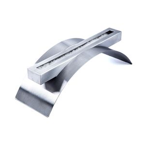 Lareira Ecológica Portátil Inox Curvada Para Baixo 455