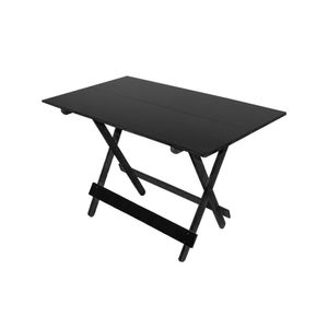 Mesa Dobrável 120X70 Preto Preto