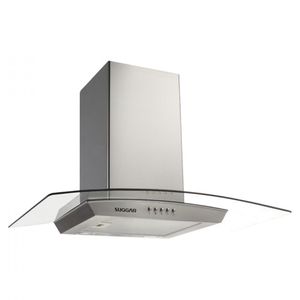 Coifa de Parede Esmeralda Inox e Vidro 90cm 220v Suggar