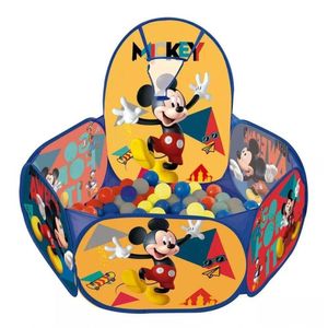 Piscina De Bolinha C/ Cesto De Basquete Mickey Pbc19mc Zippy