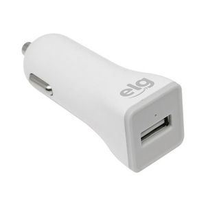 Carregador Smartphone Celular Veicular Elg Cc1se Branco